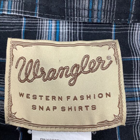 Wrangler Mens Long Sleeve Pearl Snap‎ Shirt Size 3XL - Picture 5 of 7